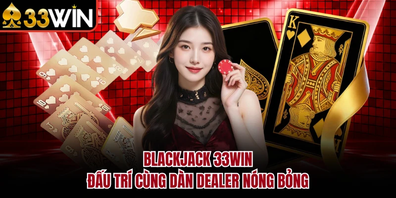 Blackjack 33WIN - Đấu Trí Cùng Dàn Dealer Nóng Bỏng 1 Blackjack 33WIN - Đấu Trí Cùng Dàn Dealer Nóng Bỏng