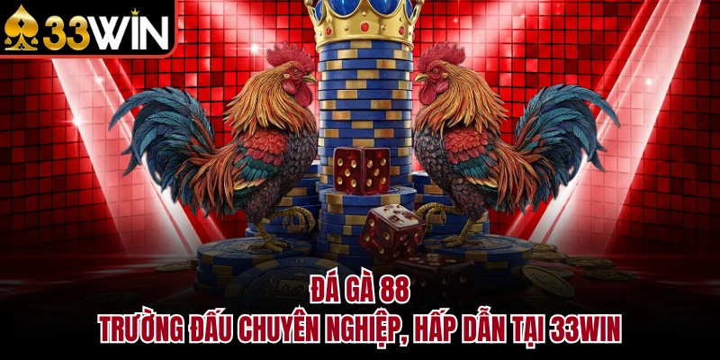 Đá Gà 88 - Trường Đấu Chuyên Nghiệp, Hấp Dẫn Tại 33WIN 4 Đá Gà 88 - Trường Đấu Chuyên Nghiệp, Hấp Dẫn Tại 33WIN