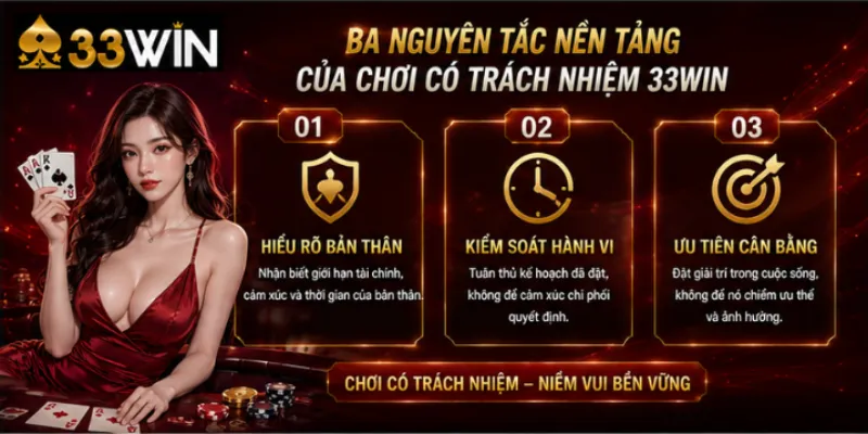 Chơi Có Trách Nhiệm 33Win 5 Ba nguyên tắc nền tảng của chơi có trách nhiệm 33Win
