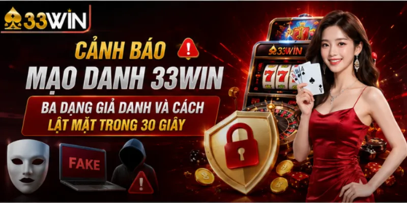 Cảnh báo mạo danh 33Win – Ba dạng giả danh và cách lật mặt trong 30 giây 7 Cảnh báo mạo danh 33Win – Ba dạng giả danh và cách lật mặt trong 30 giây
