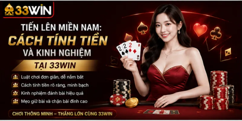 Tiến lên miền Nam: cách tính tiền và kinh nghiệm tại 33Win 7 Tiến lên miền Nam: cách tính tiền và kinh nghiệm tại 33Win